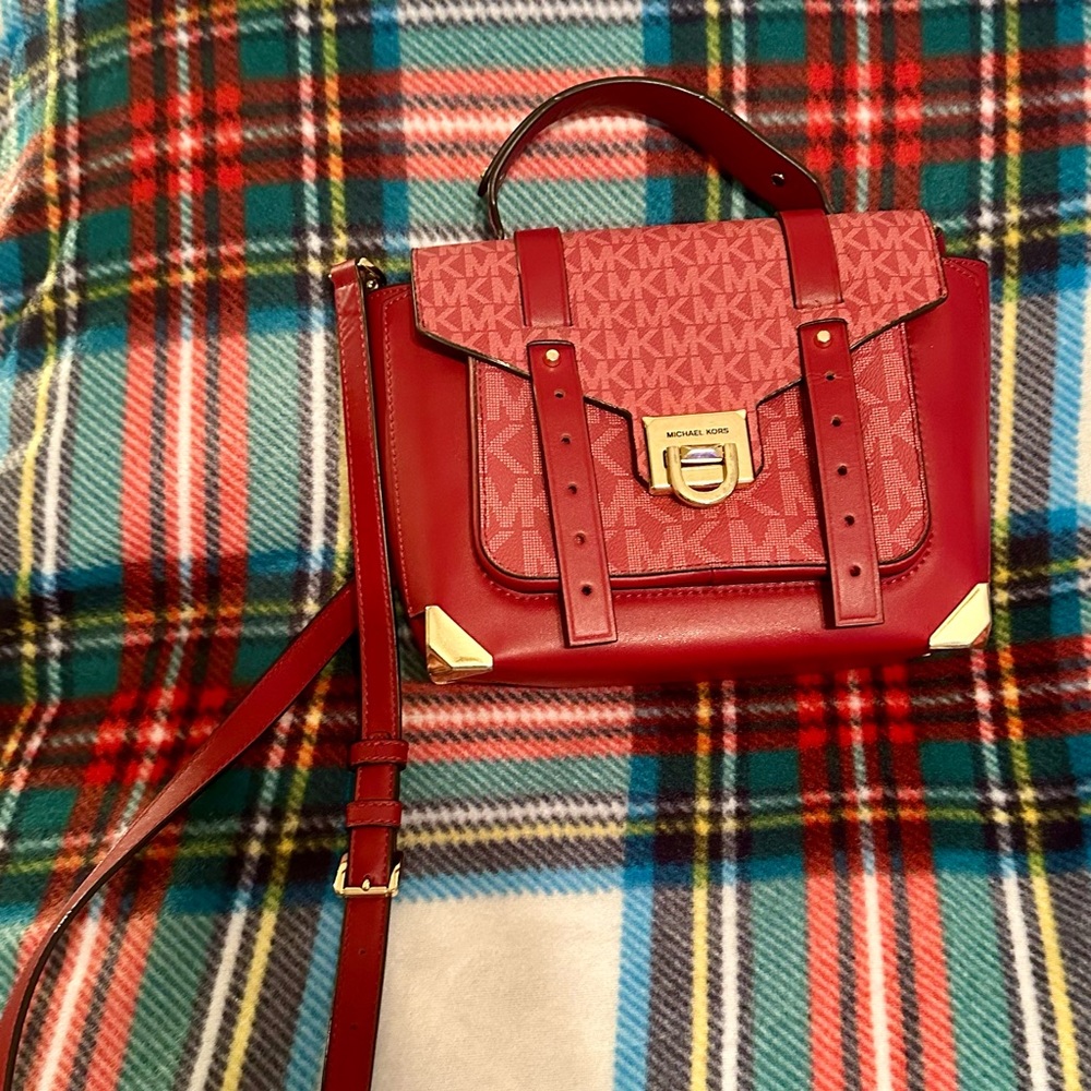 Michael Kors raspberry in color